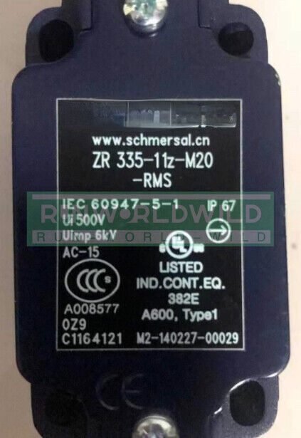 QTY:1 FOR Limit Switch ZR335-11Z-M20-RMS