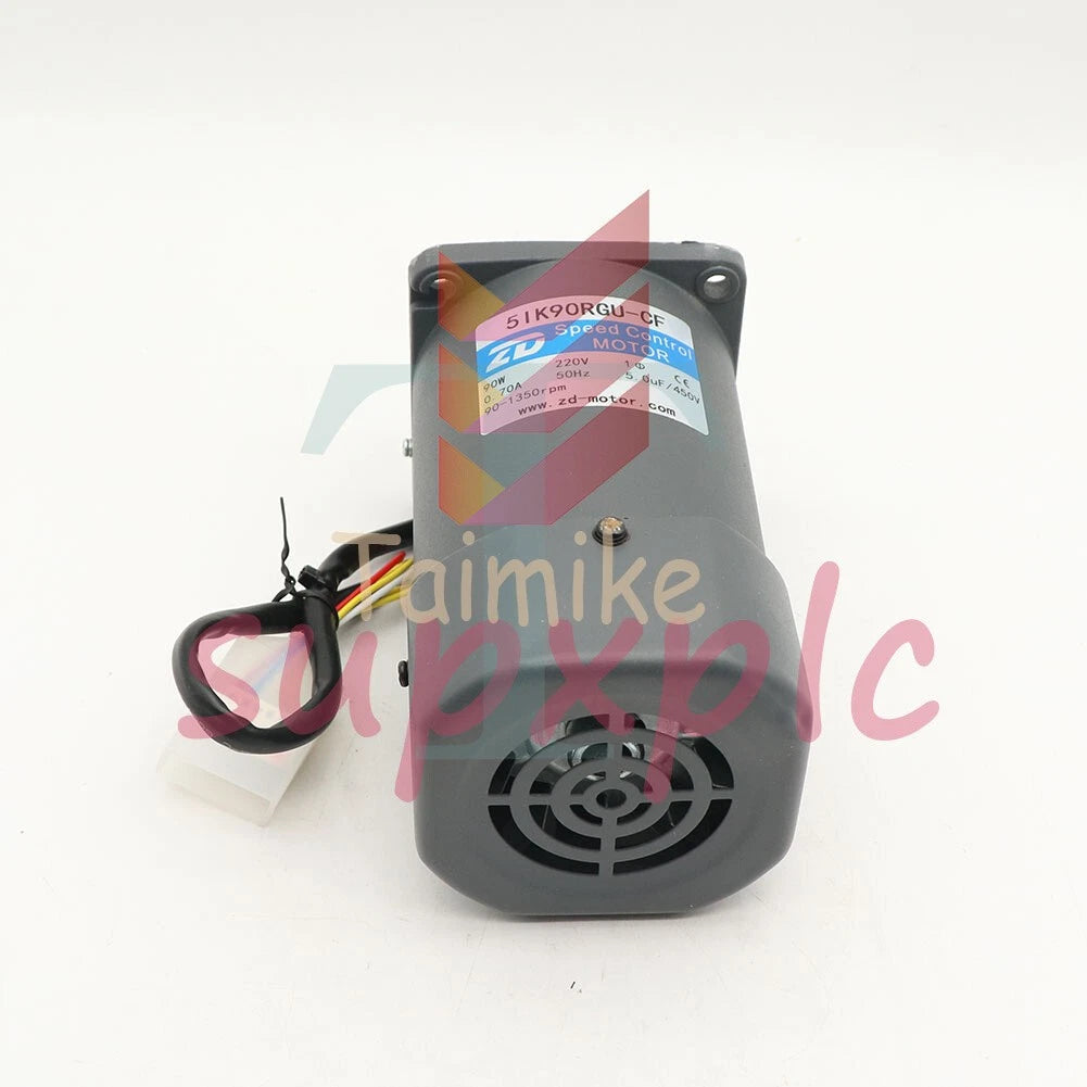 1PCS ZD Speed Control MOTOR 5IK90RGU-CF 90W 220V 0.70A 1250r/min 50Hz