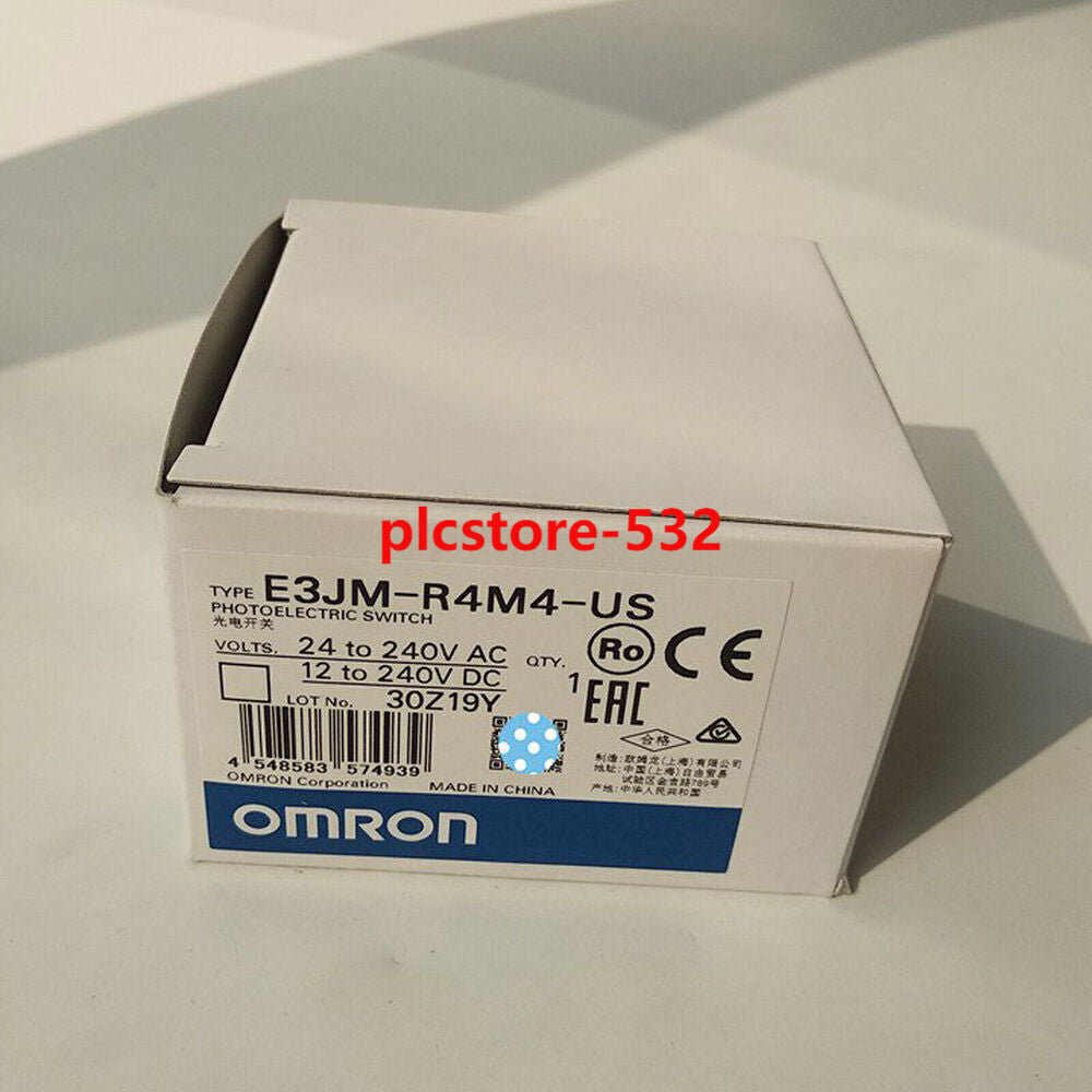 Omron E3JM-R4M4-US Photoelectric Switch Free Shipping E3JMR4M4US