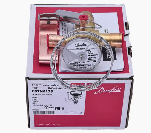 1PC FIT FOR Danfoss R404A expansion valve TGE 5 067N6175 18KW R404A