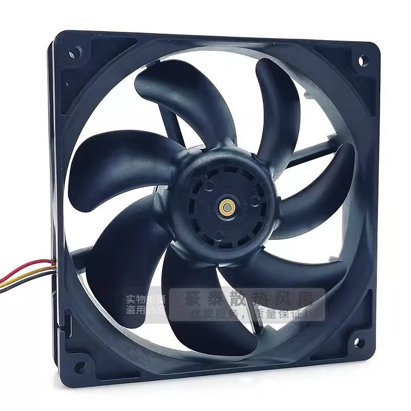 SANYO 9S1212F404 DC12V 0.19A 3-Wire Silent Cooling Fan