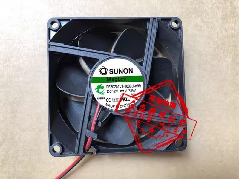 SUNON PF80251V1-1000U-A99 8025 DC12V 3.72W 8CM Cooling Fan