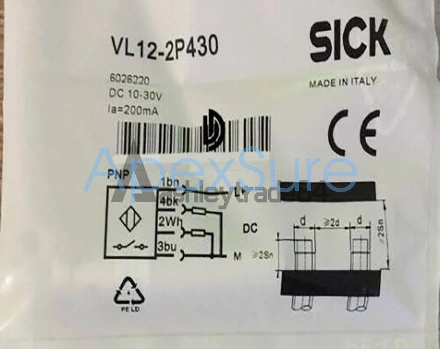 SICK VL12-2P430 Photoelectric Sensor
