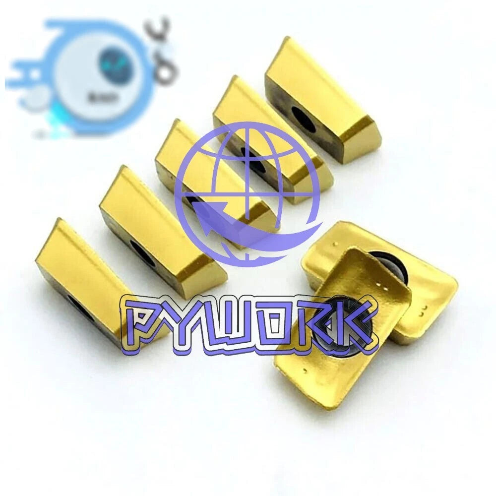 20PCS CNC Indexable Insertion APMT1135 PDER Carbide Milling Inserts APMT1135