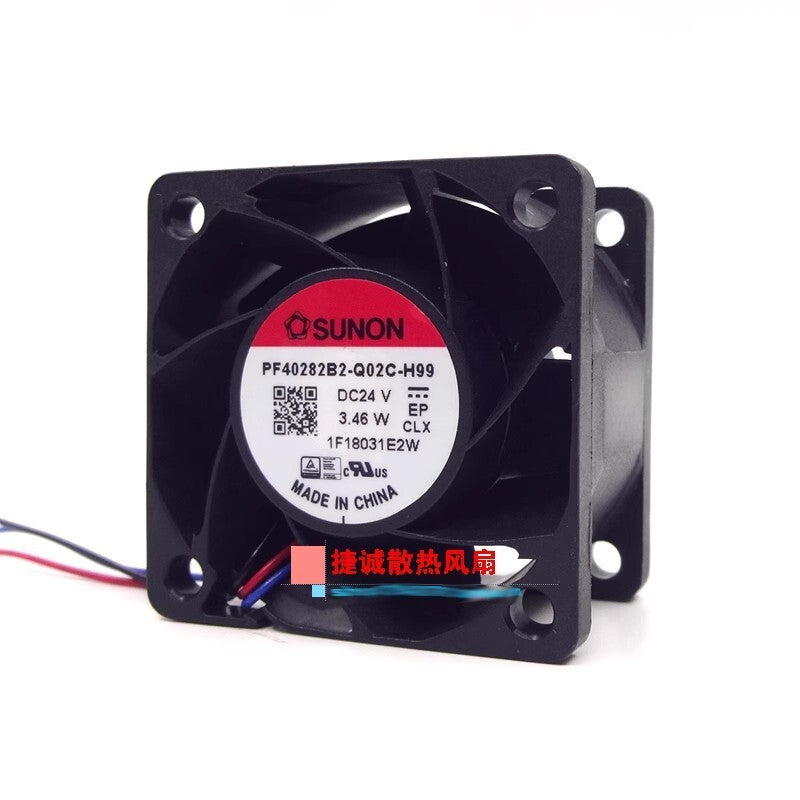 SUNON PF40282B2-Q02C-H99 4028 24V 3.46W 4CM Large airflow inverter fan
