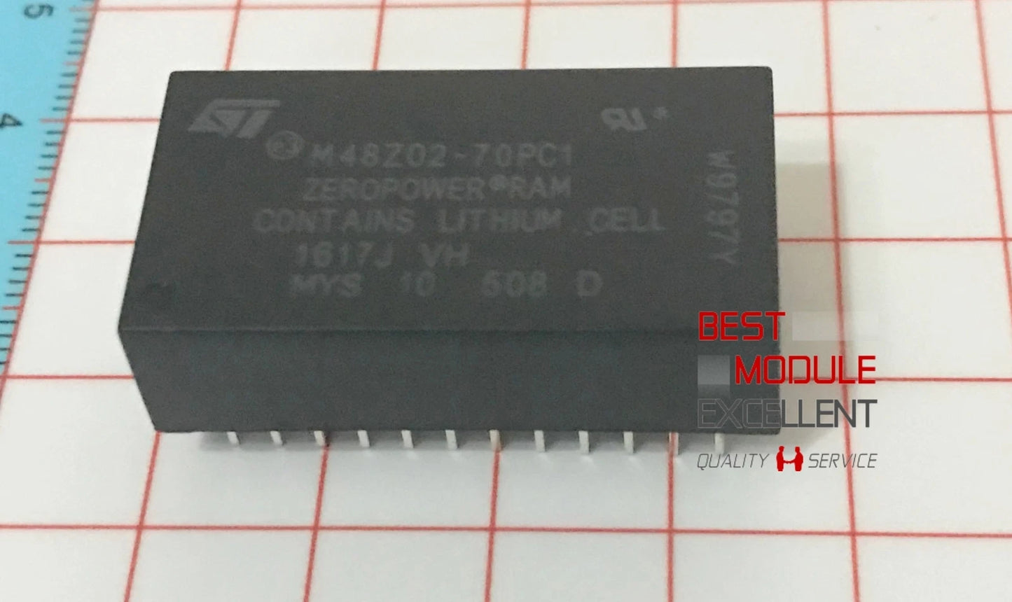 10PCS M48Z02-70PC1 M48Z02-70 DIP-24 IC