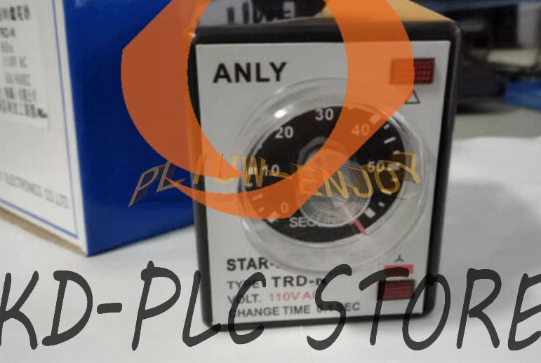 1PCS Anly TRD-N 110VAC Motor Time Relay Controller 60s