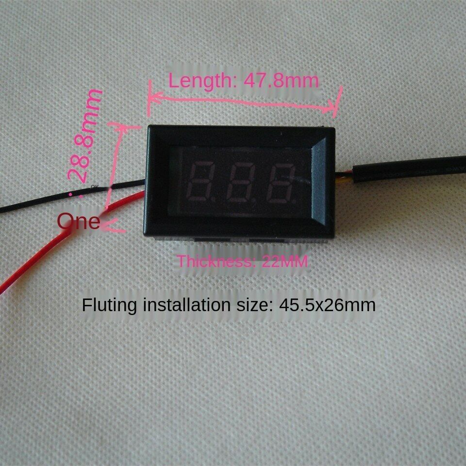 Pressure gauge Accu pneumatic shock digital pressure gauge Small panel mounting