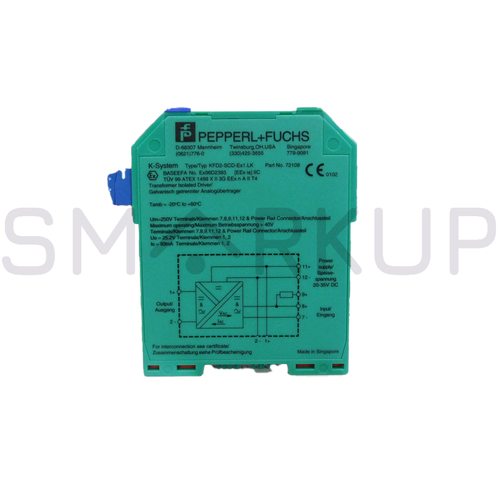 new PEPPERL+FUCHS KFD2-SCD-EX1.LK Safety Barrier