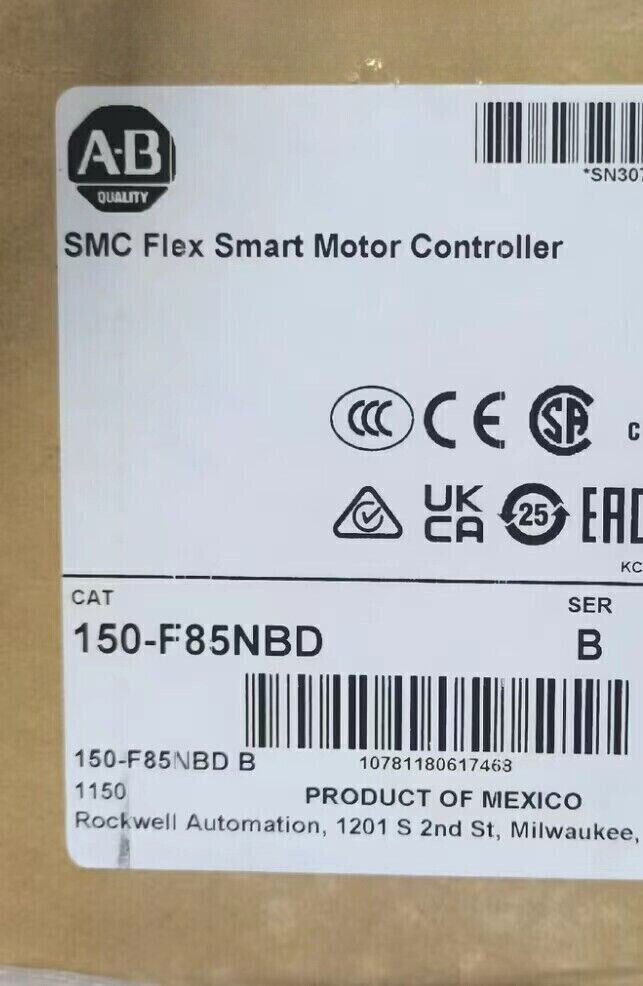 Allen-Bradley 150-F85NBD SMC Flex Smart Motor Controller - ALLEN-BRADLEY