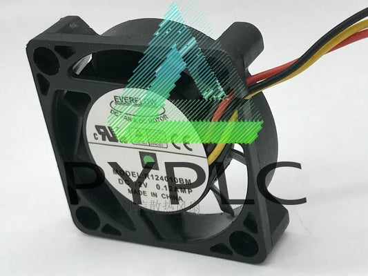 1 PCS EVERFLOW Fan R124010BM DC 12V 0.12A 4010 4CM 3 Pin cooling fan