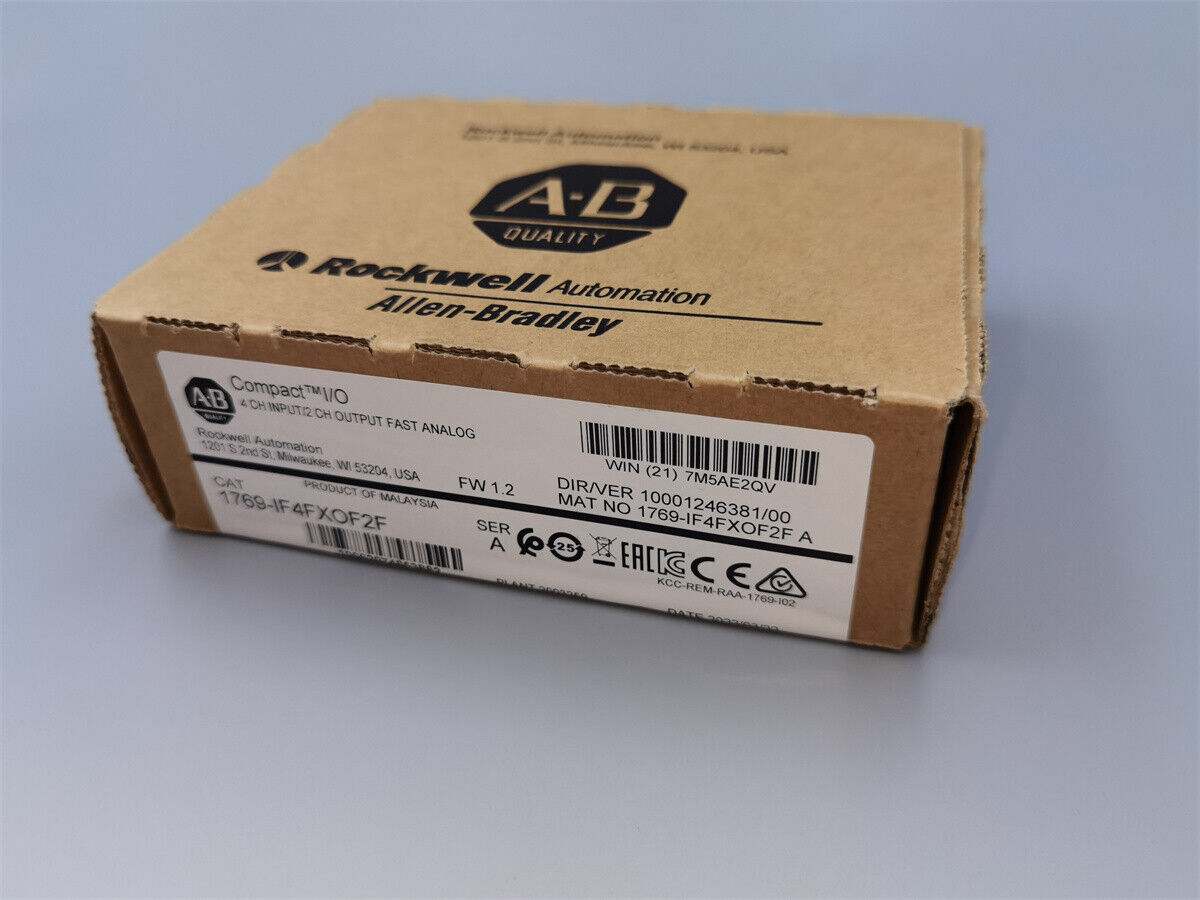 New Factory Sealed AB 1769-IF4FXOF2F Ser A CompactLogix Module - COMPACTLOGIX