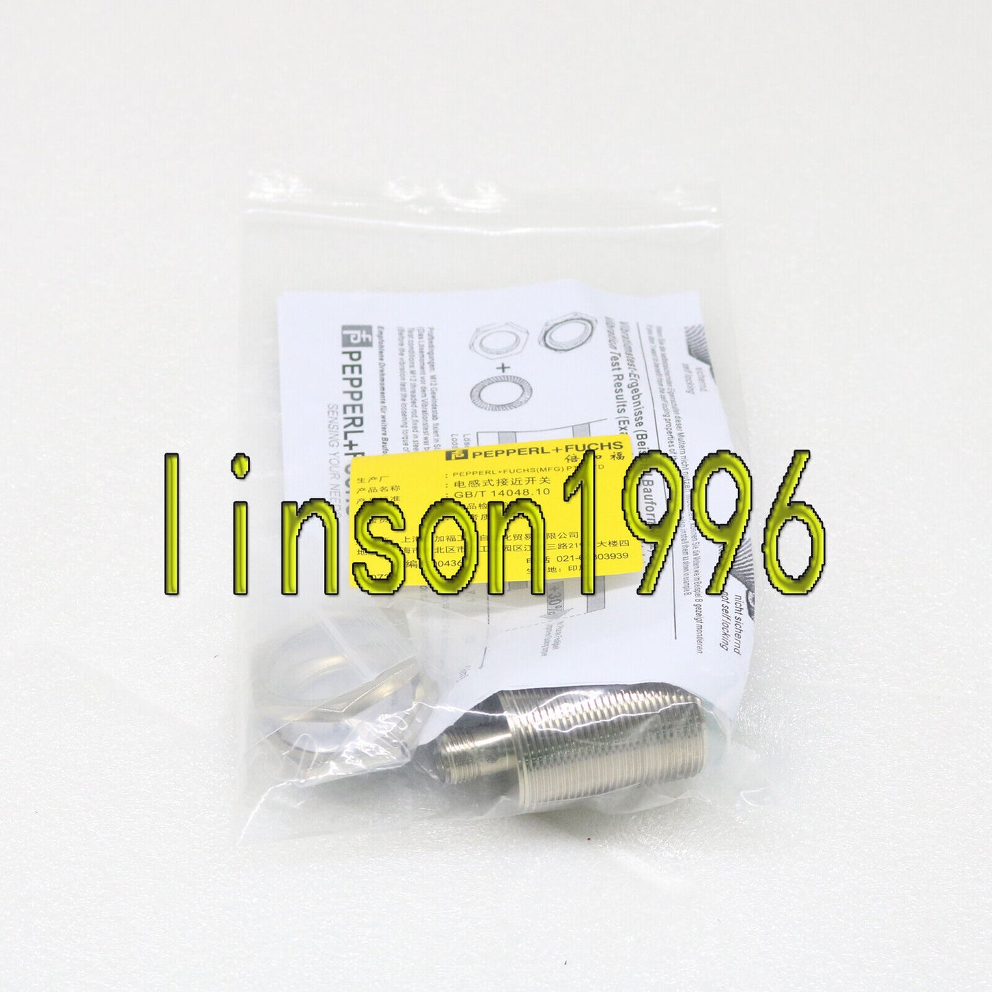 NCB10-30GM40-Z0-V1 Proximity Sensor - PEPPERL+ FUCHS