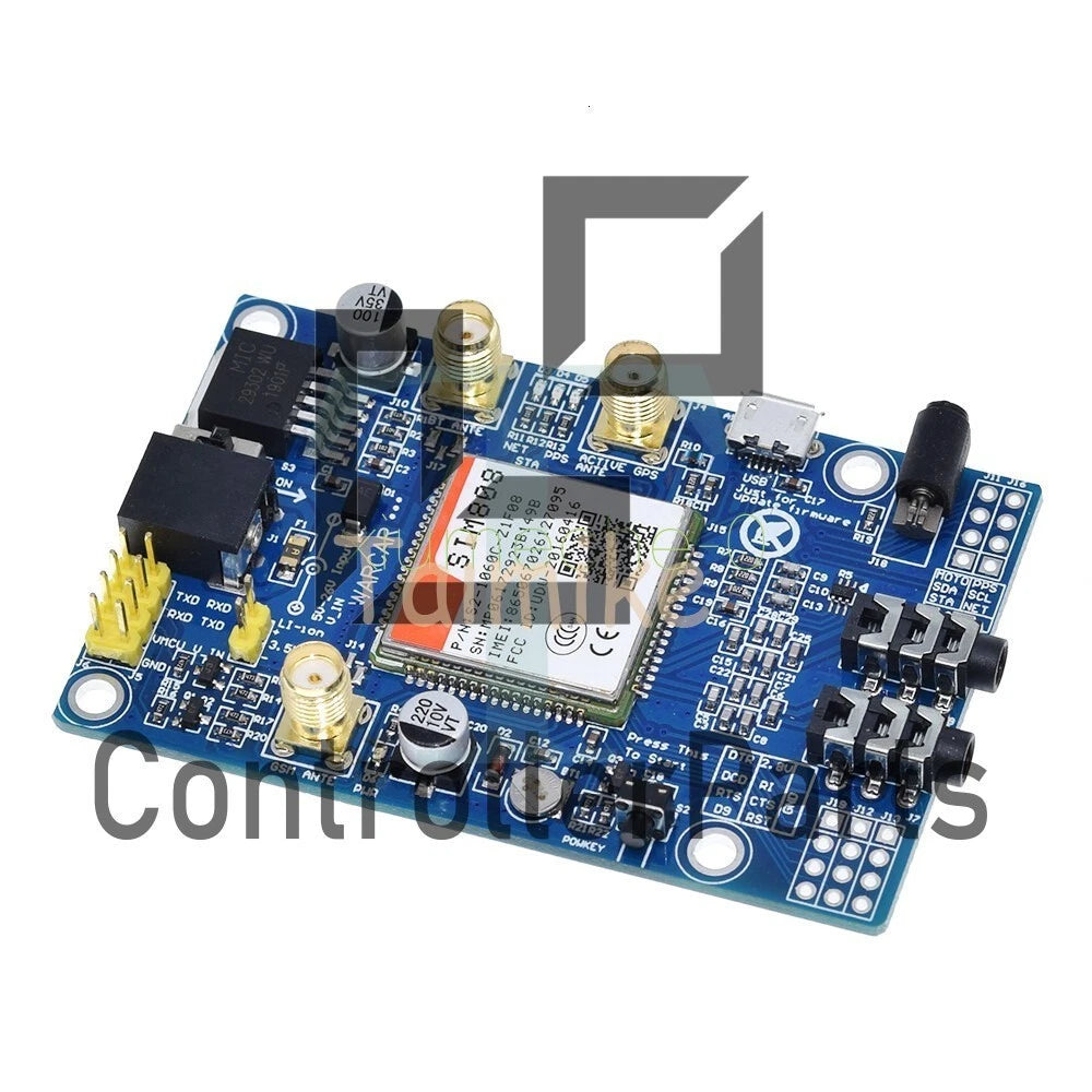 SIM808 Module GSM GPRS GPS Development Board SMA W/ GPS Antenna for Arduino