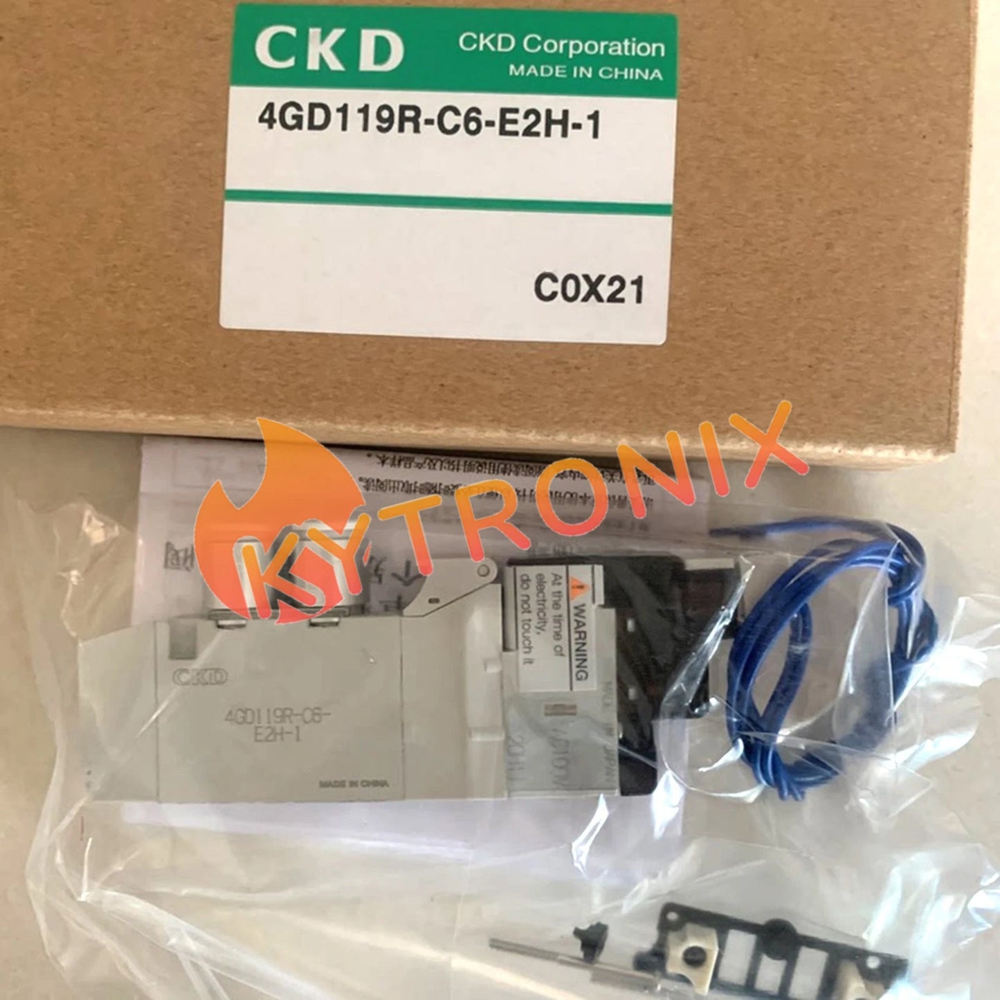 1 PCS CKD 4GD119R-C6-E2H-1 solenoid valve