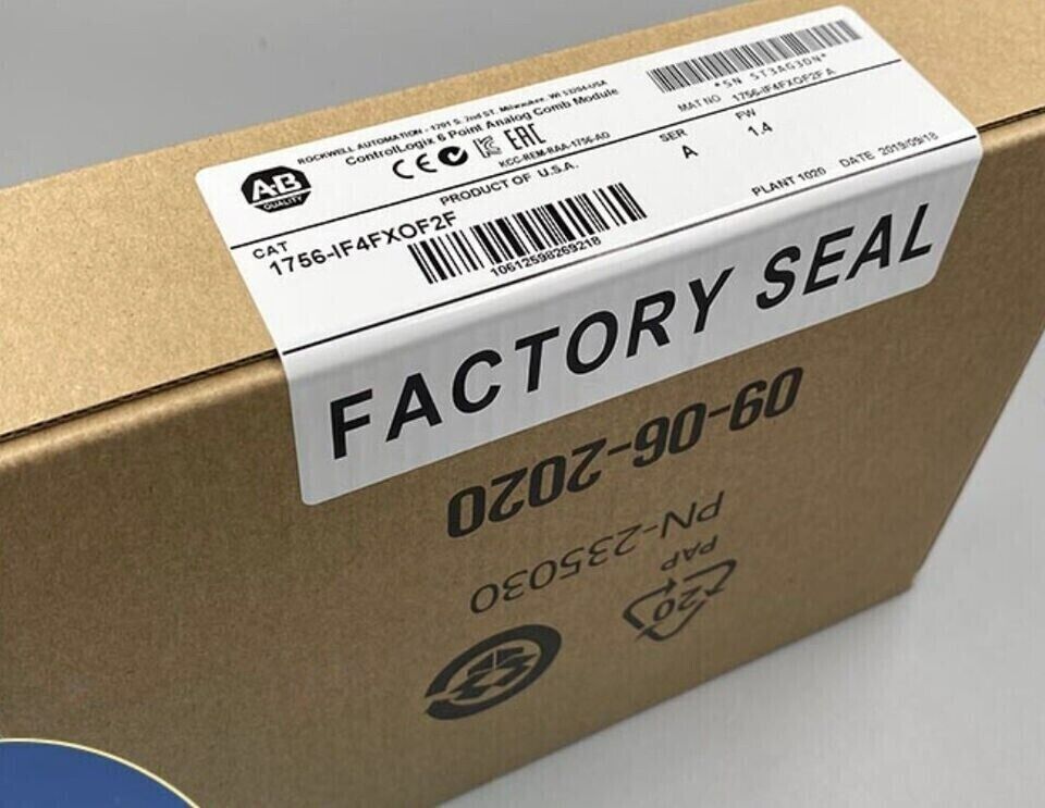 New Factory Sealed AB 1756-IF4FXOF2F ControlLogix 6 Point Analog Combo Module with I/O Expansion - CONTROLLOGIX