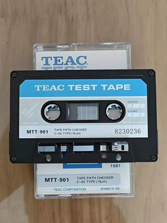 1PCS TEAC MTT-901 TEST TAPE TAPE PATH CHECKER C-60 TYPE 18UM
