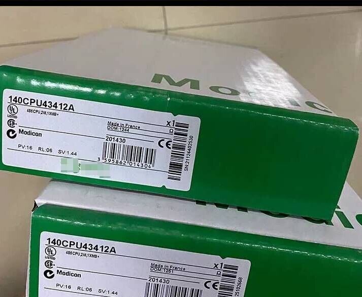 Schneider 140CPU43412A PLC Module - SCHNEIDER