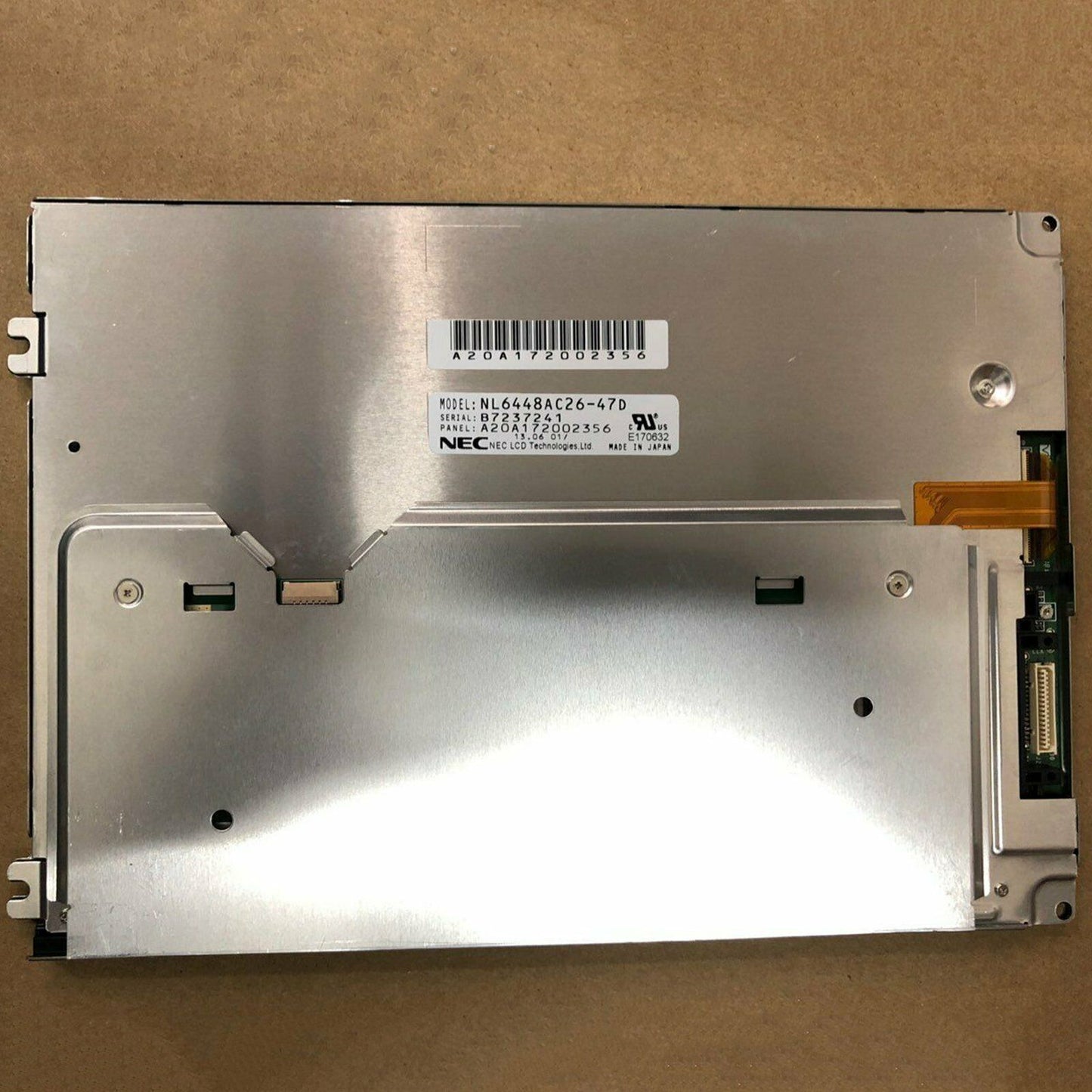 NEC FANUC NL6448AC26-47D 8.4-inch Display FANUC NL6448AC2647D - NEC