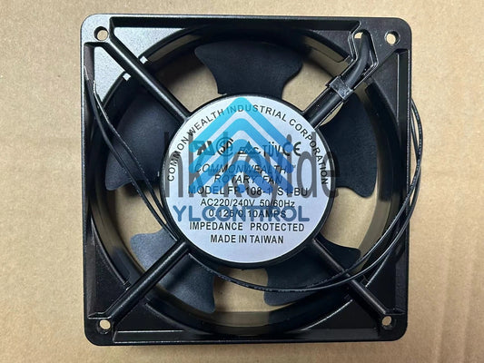 1PCS COMMONWEALTH Rotary Fan FP-108-1 S1BU AC 220V 12038 12CM 2 Wire