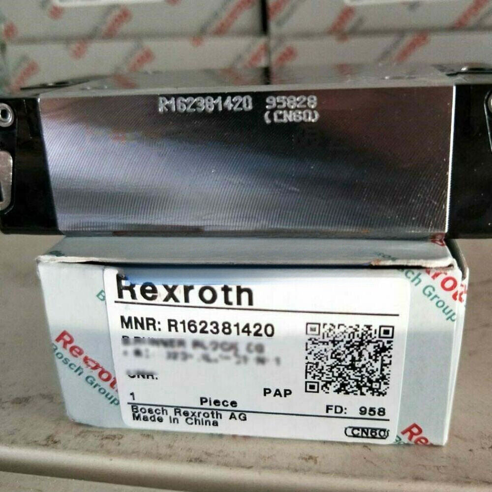 New Rexroth Linear Guide Carriage R162381420 Runner Block Ball Bearing - REXROTH