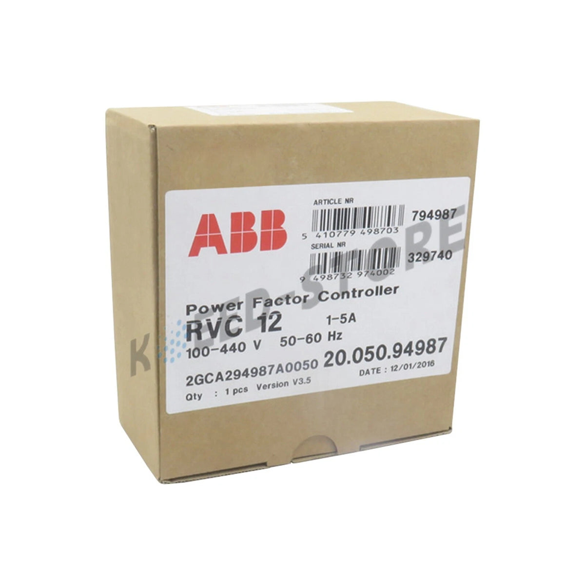 ABB RVC-12/1-5A Power Factor Automatic Compensation Controller