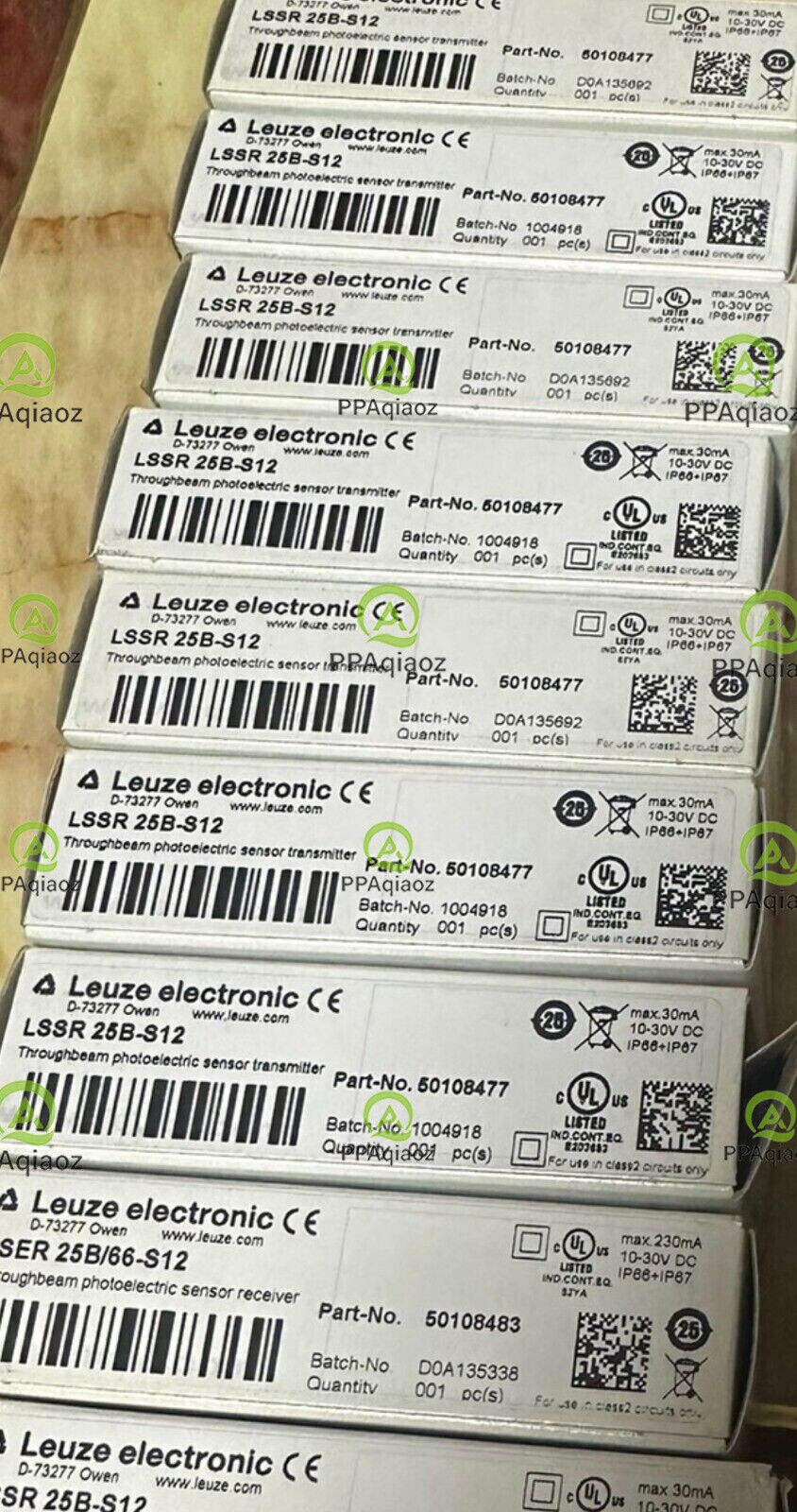 LEUZE Photoelectric Switch LSSR 25B-S12 – Fast Delivery - LEUZE