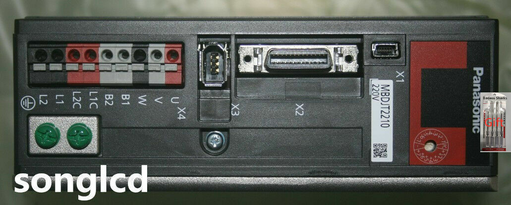 Panasonic servo motor driver MHMJ042P1S+MBDJT2210 !! - PANASONIC