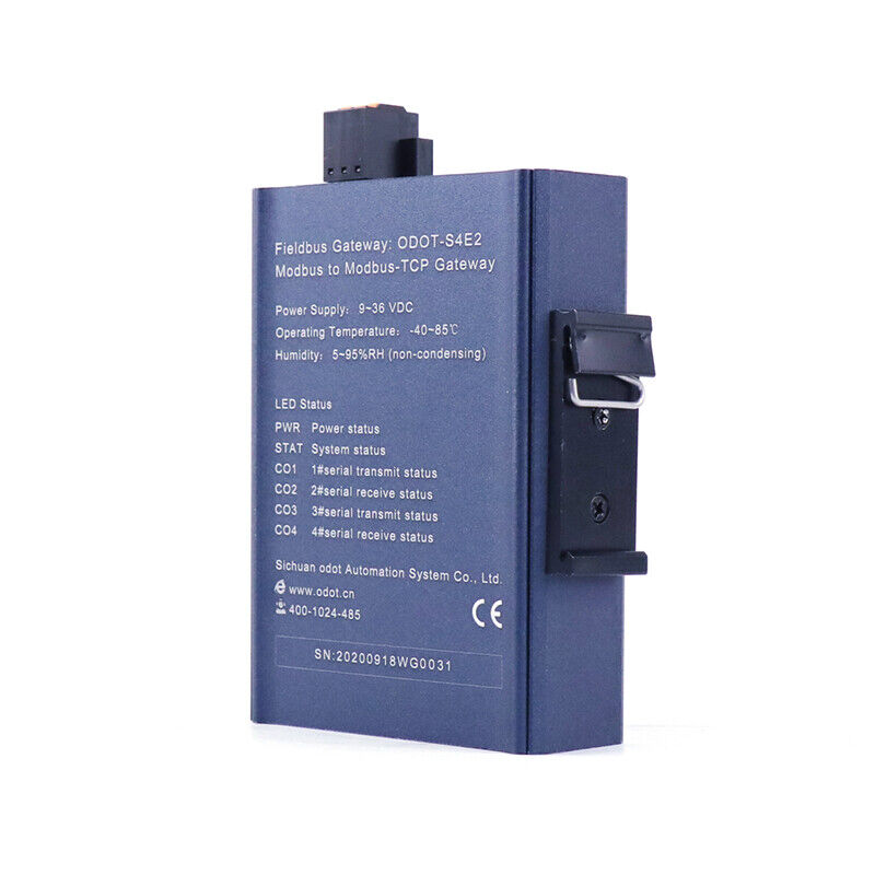 new ODOT RS485 422 232 to TCP Ethernet protocol converter 4-port industrial gateway - OPTODIGITAL