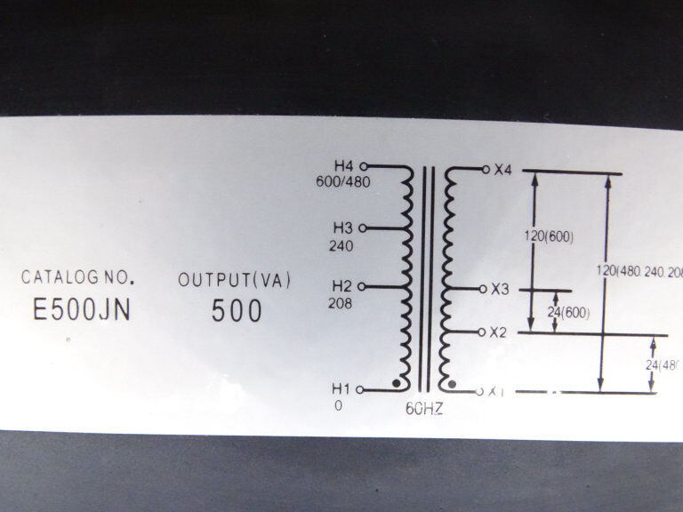 Emerson E500JN Transformer - High Efficiency Power Supply Unit - EMERSON