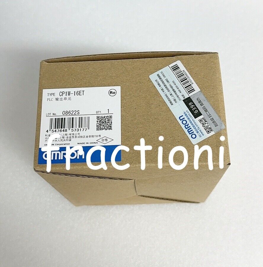 new Omron CP1W-16ET , 1-Year ! - OMRON