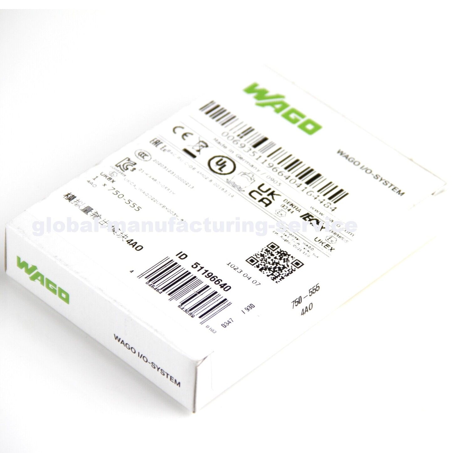 WAGO 4 Channel Analog Output Module 750-555 - WAGO