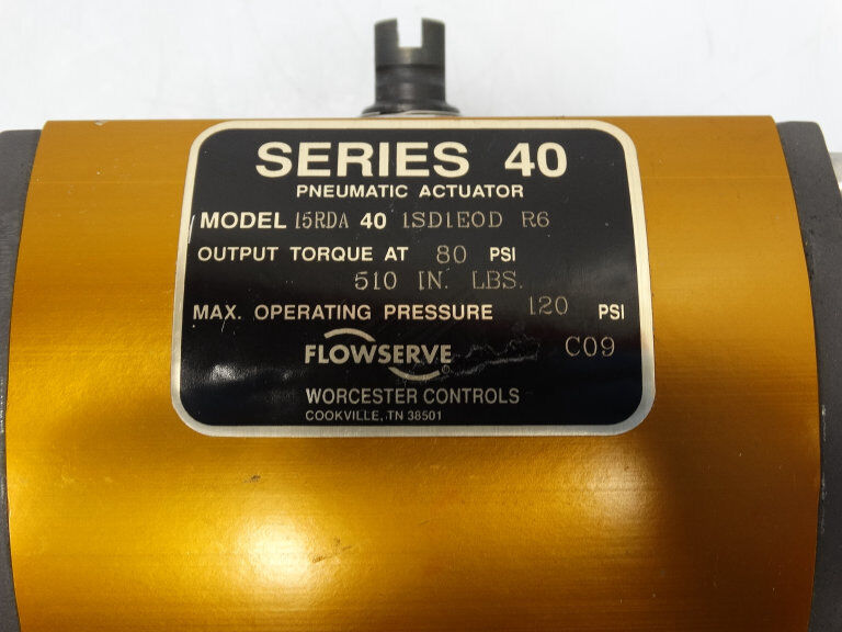 FLOWSERVE Actuator 15-RDA40-1SD1E0-D - FLOWSERVE