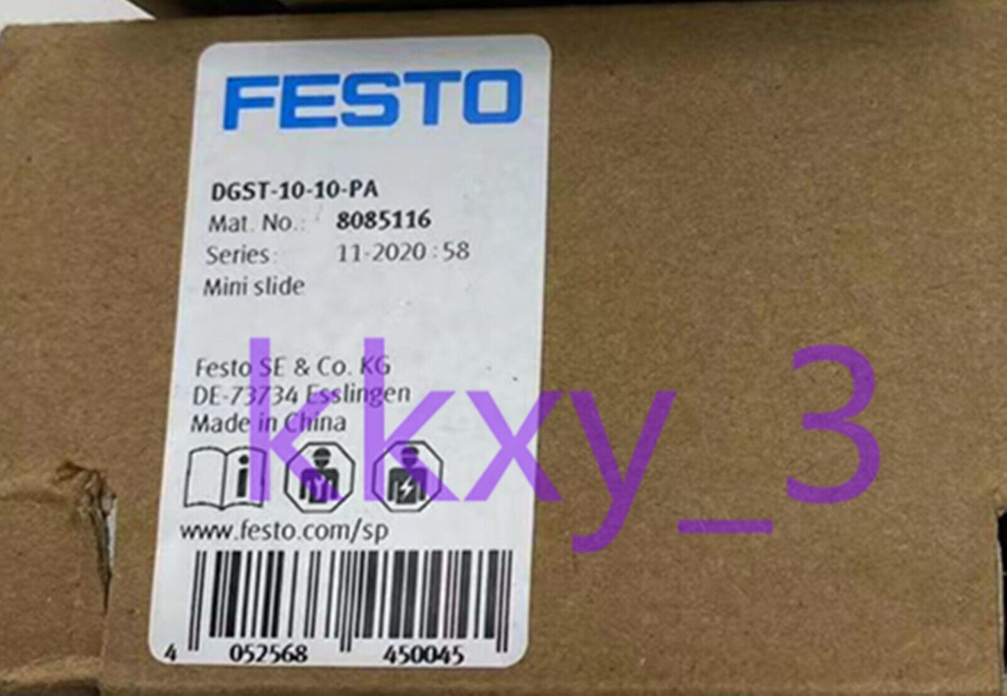 new 1 PCS IN BOX FESTO Small Slider Drive DGST-10-10-PA 8085116 - FESTO