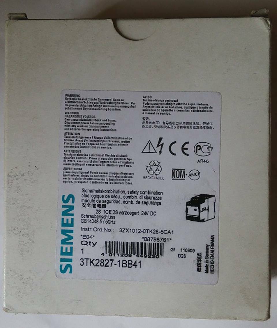 new 1PC Siemens 3TK2827-1BB41 3TK28271BB41 Safety Relay In Box Fast