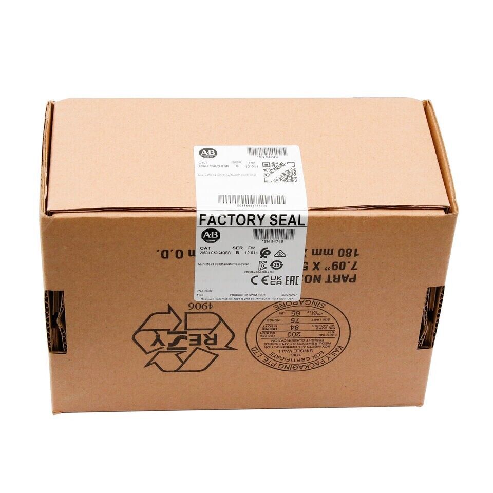 AB 2080LC5024QBB Micro850 24 EtherNet/IP Controller AB 2080-LC50-24QBB Model - AB PRODUCTS