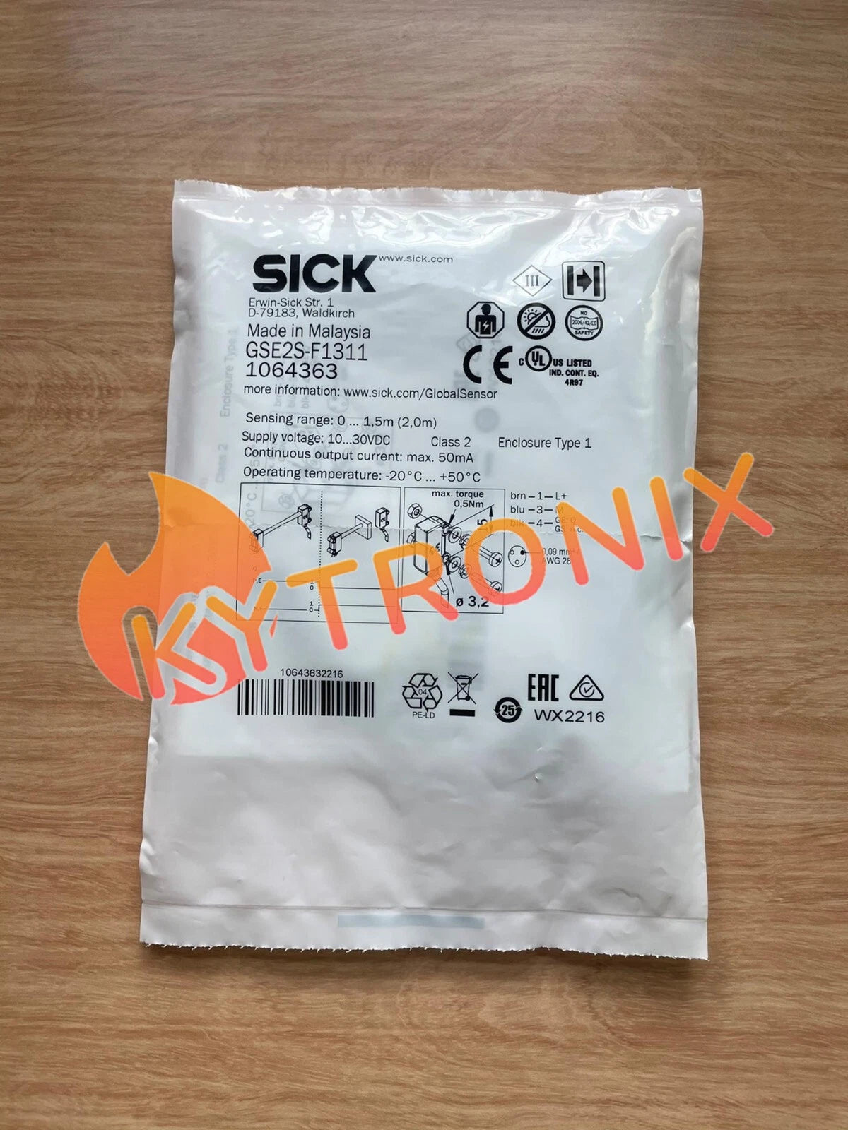 1PCS SICK GSE2S-F1311 1064363 Photoelectric sensor