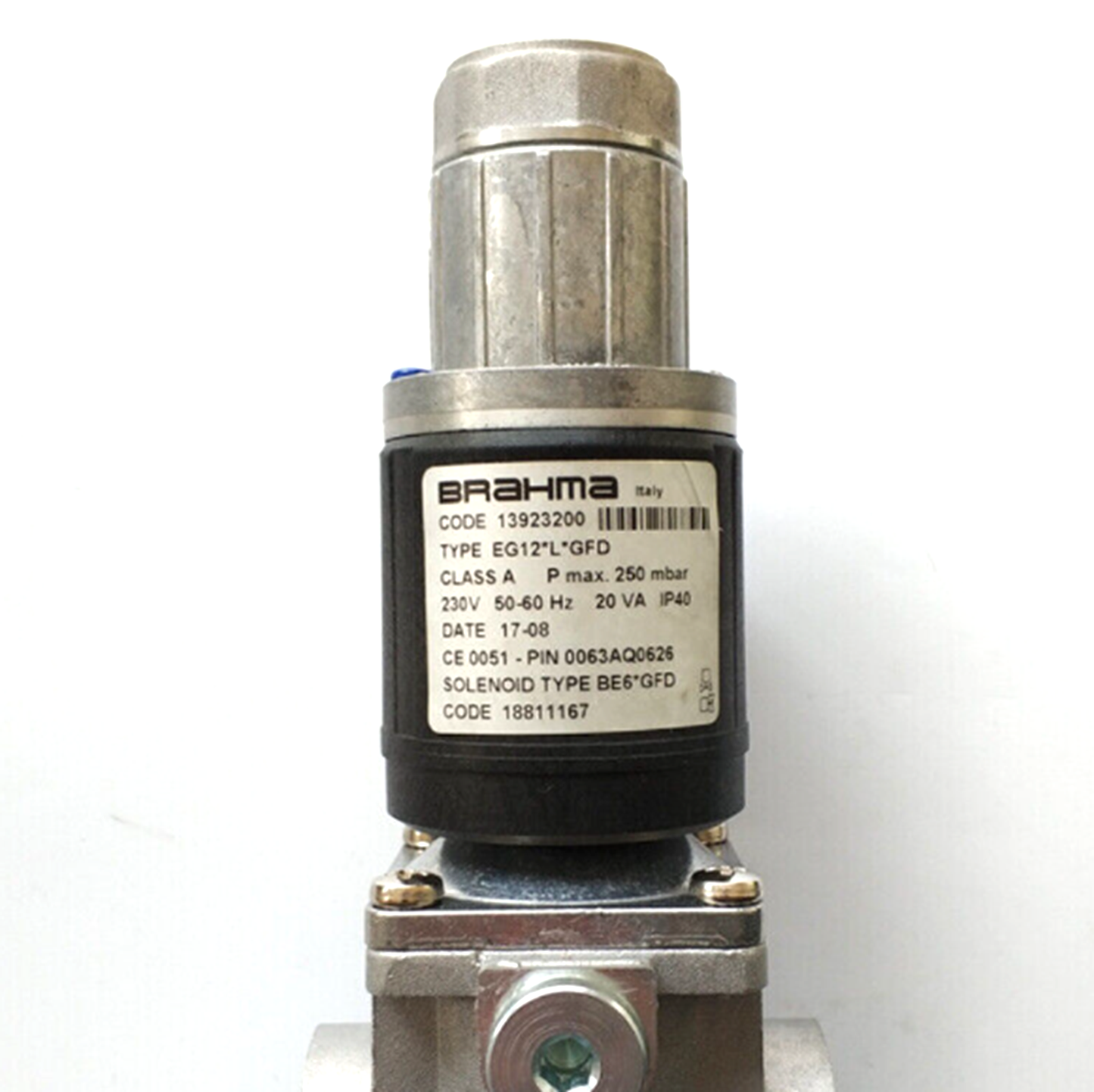BRAHMA EG12 L GFD Solenoid Valves - BRAHMA