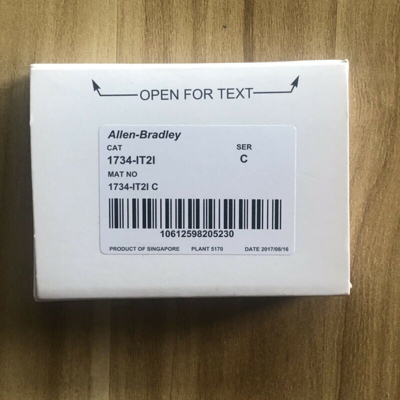New Factory Sealed AB 1734-IT2I C POINT 2 Point Input Module 1734IT2I - AB