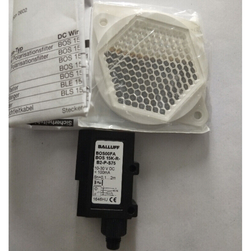 1PC Balluff Photoelectric Sensor BOS 15K-R-B2-P-S75 - BALLUFF