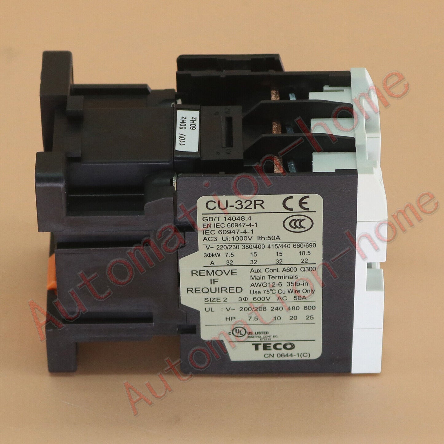 1PC CU-32R 110V CU 32R TECO magnetic contactor In Box