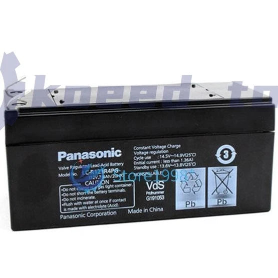 1pcs LC-R123R4PG Battery 12V 3.4AH For Savina300 Respirator Replacement~