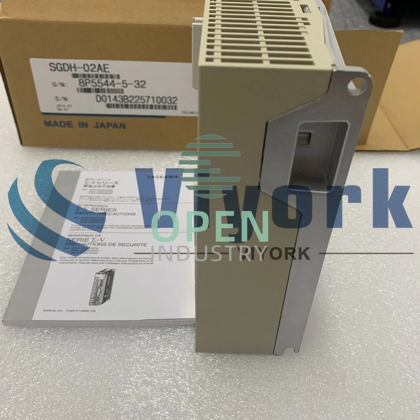 1PCS Yaskawa SGDH-02AE SERVO DRIVE AC INPUT 1 PHASE 3.4 AMP 230V
