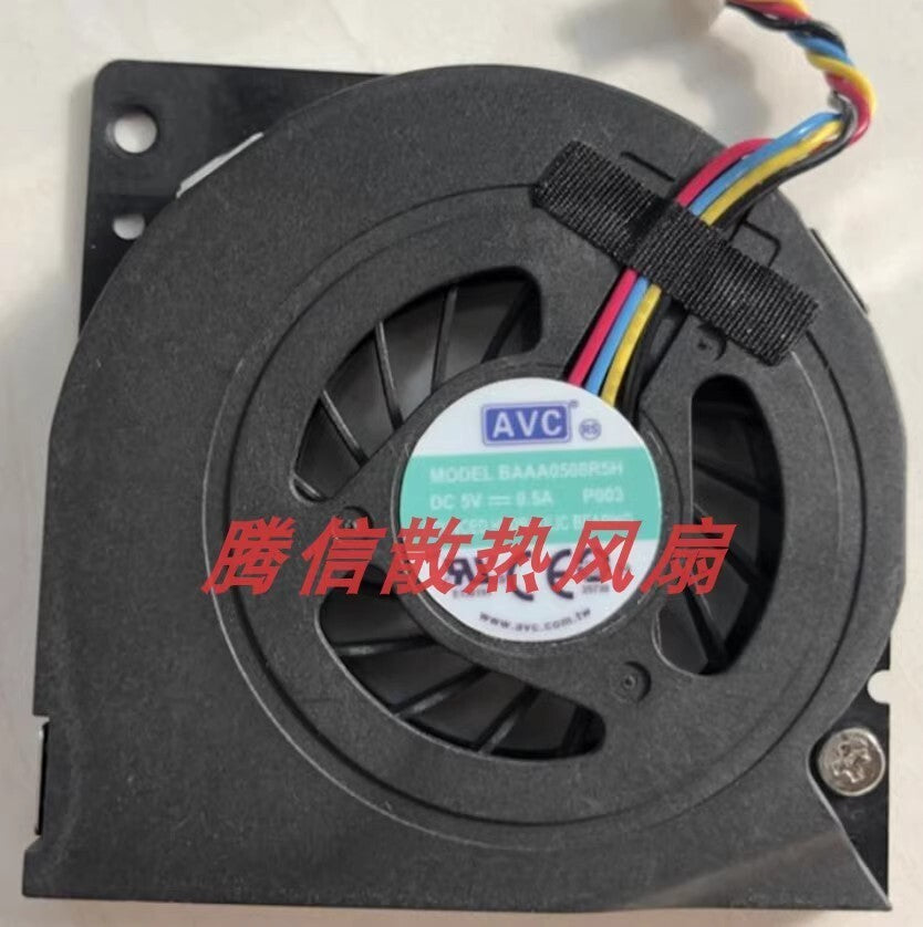 AVC BAAA0508R5H DC5V 0.5A 4-Wire Cooling Fan