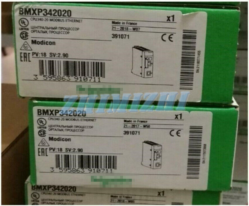 new In Box Electric Modicon BMXP342020