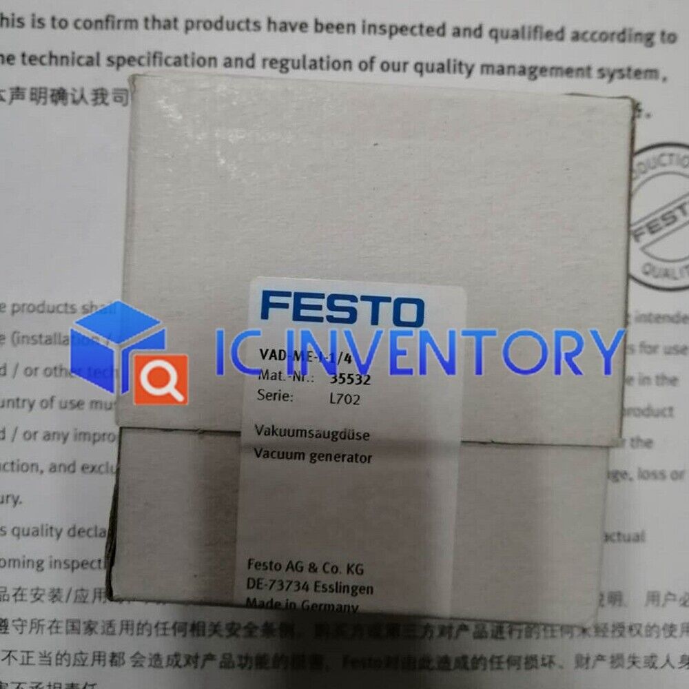 new 1PCS Festo Vacuum generators VAD-ME-I-1/4 Fast Ship