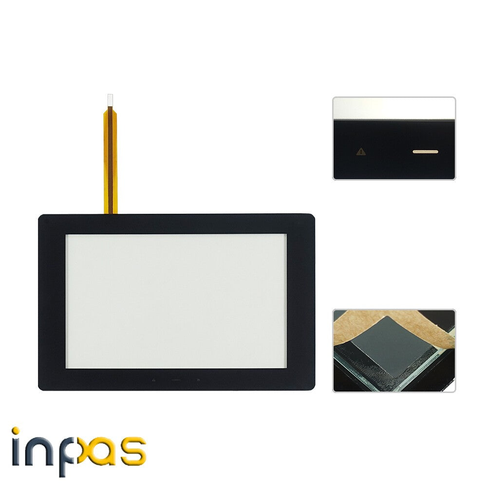 1X Touch screen panel glass with Protective film for G09C0000 G09C1000