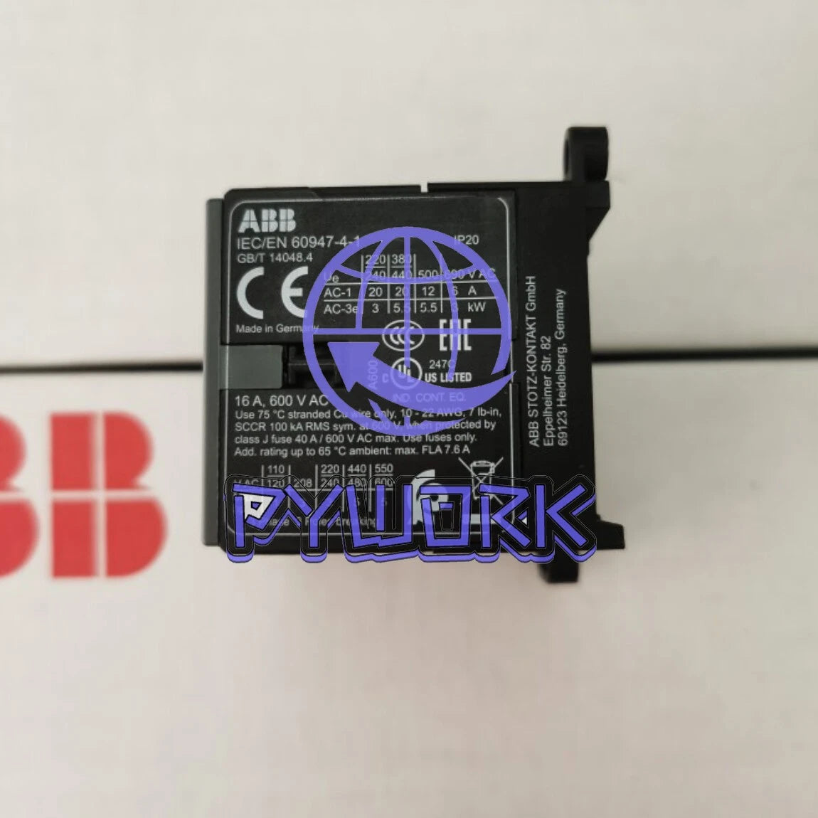 ABB Micro AC Contactor B7-30-10 B7-30-01 24V 110V 220V 380V