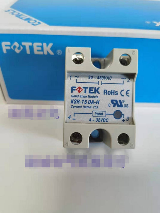 1PC Fotek KSR-75DA-H KSR75DAH Solid State Relay 75A Free Ship