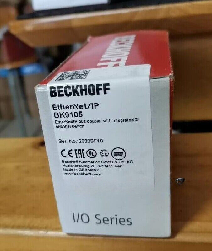 New Beckhoff Ethernet/IP Bus Coupler With Integrated 2-Channel Switch - BECKHOFF